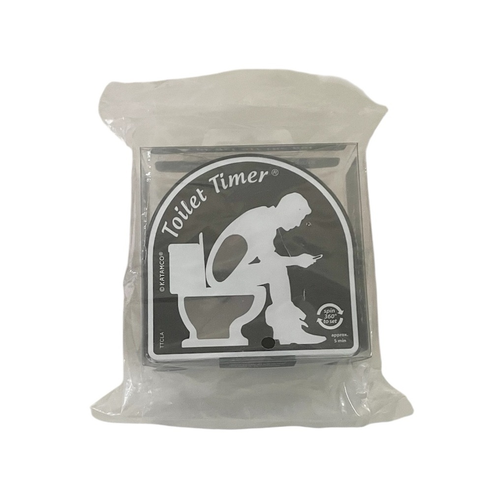Funny Gag Gift Bathroom Toilet Sand Timer Practical Joke